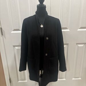 ABERCROMBIE & FITCH women's wool blend over coat size XS